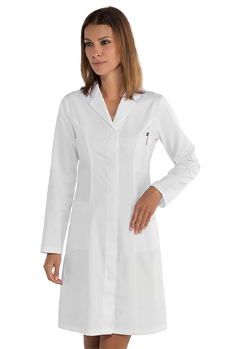 CAMICE DONNA VALENCIA SLIM ISACCO: camice bianco medico donna per la sua elegante linea slim...